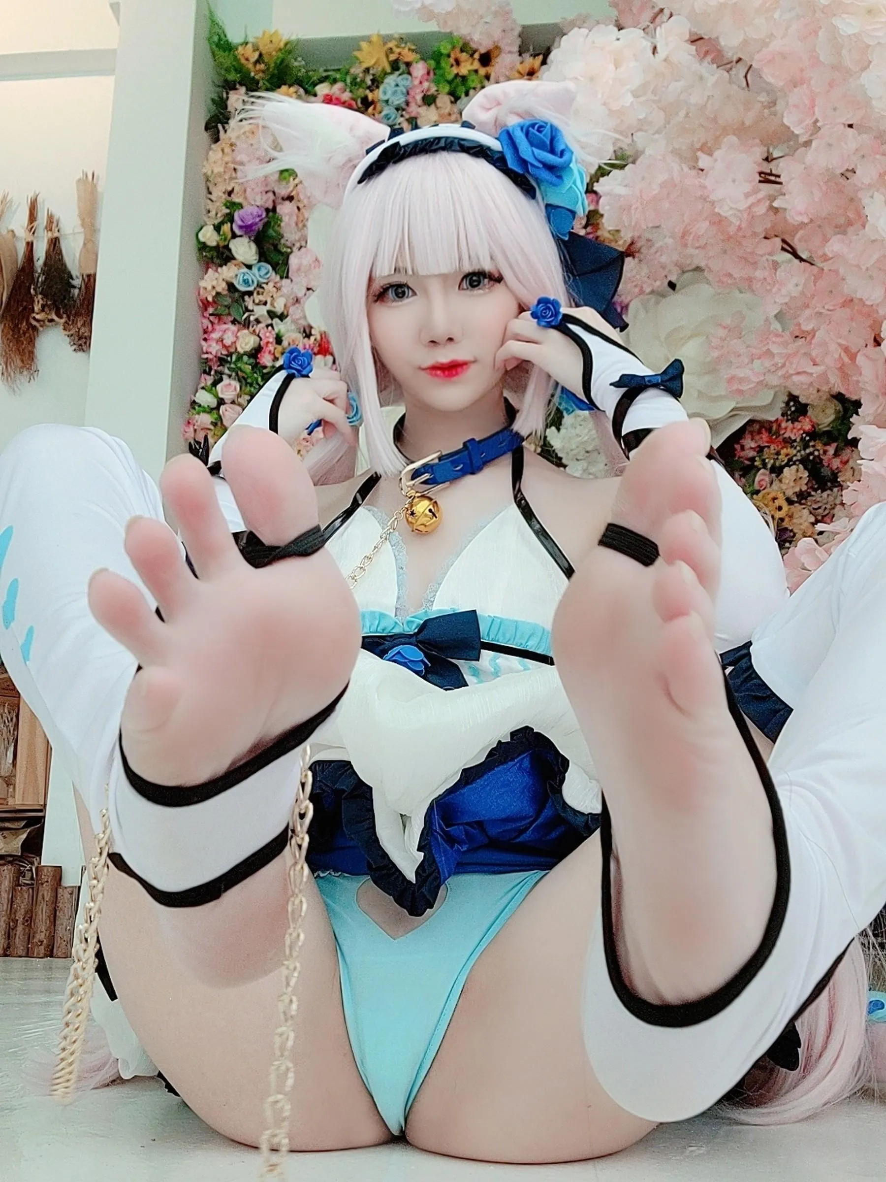 Sally Dorasnow – NO.32 Nekopara Vanilla Lingerie [41P]插图4